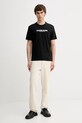 Calvin Klein t-shirt bawełniany LV04RE820G czarny SS26