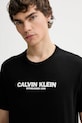 Calvin Klein t-shirt bawełniany czarny LV04RE820G