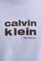 Calvin Klein t-shirt bawełniany LV04RE821G niebieski