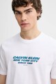 Calvin Klein t-shirt bawełniany biały LV04RE834G