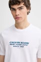 Calvin Klein t-shirt bawełniany biały LV04RE834G