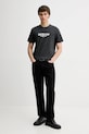 Calvin Klein t-shirt bawełniany LV04RE834G czarny SS26