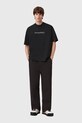 Odzież AllSaints t-shirt bawełniany M038PD czarny