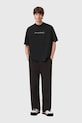 Odzież AllSaints t-shirt bawełniany M038PD czarny
