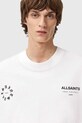 AllSaints t-shirt bawełniany biały M042PD