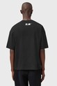 AllSaints t-shirt bawełniany M042PD czarny SS26