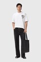AllSaints t-shirt bawełniany M028PD biały