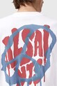 AllSaints t-shirt bawełniany biały M035PD