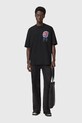 AllSaints t-shirt bawełniany M035PD czarny