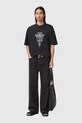 AllSaints t-shirt bawełniany M030PD czarny