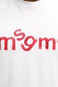 MSGM t-shirt bawełniany 4040MM117D.267002 biały