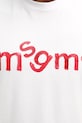 MSGM t-shirt bawełniany 4040MM117D.267002 biały