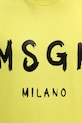 MSGM t-shirt bawełniany 4040MM510.267002 zielony