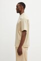 Drôle de Monsieur t-shirt bawełniany D Miroir J.TS288.CO002.BG beżowy SS26