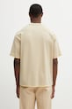 Odzież Drôle de Monsieur t-shirt bawełniany D Miroir J.TS288.CO002.BG beżowy
