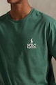 Polo Ralph Lauren tricou din bumbac verde 710981136