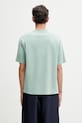 Oblečení Drôle de Monsieur tričko pánské bavlněné Slogan Palmiers K.TS297.CO002.WG tyrkysová