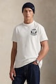 Polo Ralph Lauren t-shirt bawełniany nadruk biały 710P04868