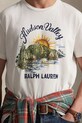 Polo Ralph Lauren t-shirt bawełniany beżowy 710P04881
