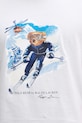 Bavlněné tričko Polo Ralph Lauren 710P07343 bílá