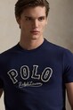 Polo Ralph Lauren t-shirt bawełniany granatowy 710P07349