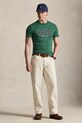 Odzież Polo Ralph Lauren t-shirt bawełniany 710P07349 zielony