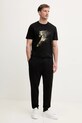 Armani Exchange t-shirt bawełniany XM001991.AF10364 czarny SS26