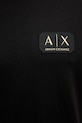 Armani Exchange t-shirt bawełniany XM002178.AF12308 czarny