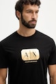 Armani Exchange t-shirt bawełniany czarny XM002826.AF12308