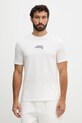 Armani Exchange t-shirt bawełniany regular beżowy XM001784.AF10356