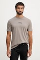 Armani Exchange t-shirt bawełniany regular beżowy XM001784.AF10356