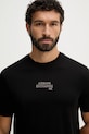 Armani Exchange t-shirt bawełniany czarny XM001784.AF10356
