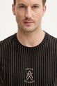 Armani Exchange t-shirt bawełniany czarny XM001791.AF10356