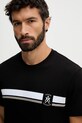 Armani Exchange t-shirt bawełniany czarny XM001792.AF12308
