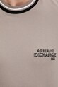 Armani Exchange t-shirt bawełniany XM001795.AF10361 beżowy