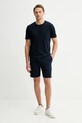 ZADIG&VOLTAIRE t-shirt bawełniany JMTS01743 granatowy SS26