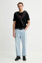 ZADIG&VOLTAIRE t-shirt bawełniany JMTS01743 czarny SS26