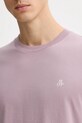 Marc O'Polo t-shirt bawełniany 620201251054 różowy