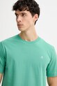 Marc O'Polo t-shirt bawełniany zielony 620201251054