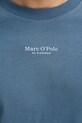 Bavlnené tričko Marc O'Polo 620201251382 modrá
