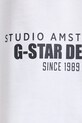 Bavlněné tričko G-Star D27985.D709 bílá