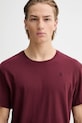 G-Star t-shirt bawełniany czerwony D16411.336.4608