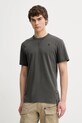 G-Star t-shirt bawełniany bawełna szary D24449.336.995