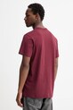 Odzież G-Star t-shirt bawełniany Nifous D24449.336.4608 bordowy