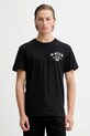 G-Star t-shirt bawełniany nadruk czarny D26862.336