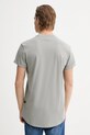 Oblečenie Bavlnené tričko G-Star D16396.B353.G283 sivá