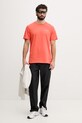 Columbia t-shirt męski bawełniany CSC 2155021 pomarańczowy SS26