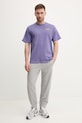 Bombažna kratka majica Columbia CSC 2155061 vijolična SS26