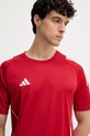 adidas Performance T-shirt treningowy męski Tiro 24 czerwony IS1016