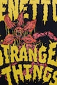 United Colors of Benetton t-shirt bawełniany x Stranger Things 3BL0U10BB granatowy